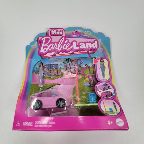 5 Mini Barbie Land Lot Car Camper Play House Cutie Color Reveal Surprise Dolls - Picture 5 of 14